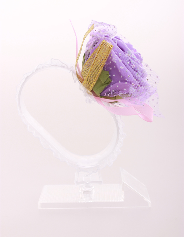 Blossom Bridesmaid Corsage in Violet